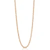 90cm ZINZI zilveren anker ketting rosé verguld ZILC-A90R