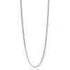 70cm ZINZI zilveren gourmet ketting. ZILC-G70
