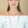 60cm ZINZI zilveren jasseron ketting rosé verguld ZILC-J60R