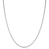 42cm ZINZI zilveren koord ketting ZILC-K42
