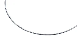 43cm Zinzi zilveren omega collier 1,5mm breed ZIOM15-43