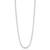 80 cm ZINZI zilveren palmier ketting ZILC-P80