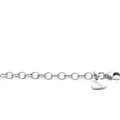 5cm ZINZI zilveren verlengstukje voor het gemakkelijk verlengen van je armband of ketting ZIV-Z