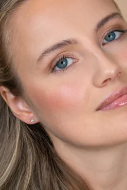 2,5mm ZINZI Gold 14 krt gouden oorstekers met ronde witte zirconia in zespootchaton ZGO562