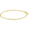ZINZI Gold 14 karaat gouden armband met ovale schakels 2,2mm breed ZGA291