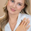 ZINZI goldplated zilveren armband met twee verbonden ronde schakels witte zirconia's ZIA1782Y