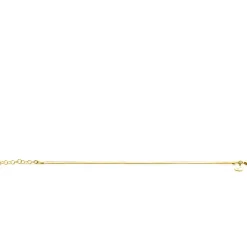 ZINZI gold plated zilveren platte slangen-armband 1,9mm breed ZIA2360
