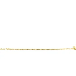 ZINZI gold plated zilveren schakel armband 2,3mm breed 18-21cm ZIA2648G
