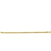 ZINZI gold plated zilveren schakelarmband vossenstaart 3.0mm breed ZIA1124G