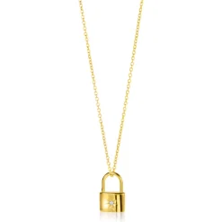 ZINZI gold plated zilveren slot-hanger 15mm met zon-motief en witte zirconia ZIH2356 (zonder collier)