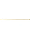 ZINZI gold plated zilveren tennis armband 2,1mm breed met rijzetting witte zirconia's ZIA2892
