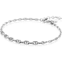 ZINZI zilveren armband met aflopende marine-schakels (3,8mm breed) 17–20cm ZIA2762
