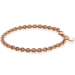 ZINZI zilveren armband rosé verguld 19cm ZIA1153R