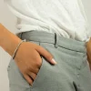 Zinzi zilveren bolletjes armband 4mm breed 17-20cm ZIA1010