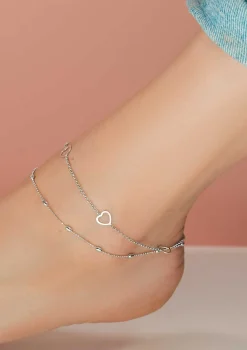 ZINZI zilveren enkelband ovalen 23+4cm ZIE1232