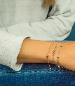 ZINZI zilveren fantasie armband 17,5-20,5cm  ZIA1128