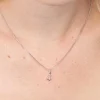 ZINZI zilveren hanger anker ZIH2063 (zonder collier)
