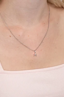 ZINZI zilveren hanger zeester ZIH2064 (zonder collier)