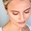 ZINZI zilveren luxe oorringen 18x3mm rechthoekig met witte zirconia's ZIO2222Z