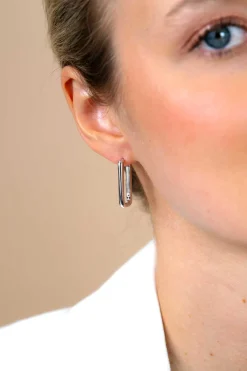 ZINZI zilveren luxe oorringen 24x3mm ovale vorm ZIO2223