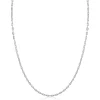ZINZI zilveren marine schakel ketting (2,3mm breed) 42-45cm ZIC2841