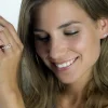 Zinzi zilveren oorknoppen infinity wit ZIO1065Z