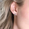 ZINZI zilveren oorknoppen veertje 10mm ZIO2212