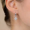 Zinzi zilveren oorringen 12 x 3mm ZIO189