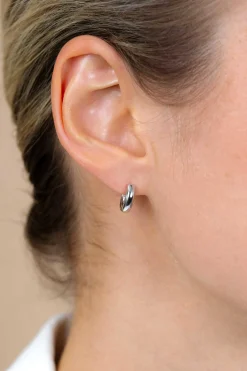 Zinzi zilveren oorringen 12 x 3mm ZIO189