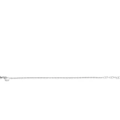 ZINZI zilveren organisch gedraaide schakel armband (1,8mm breed) 17-20cm ZIA2843