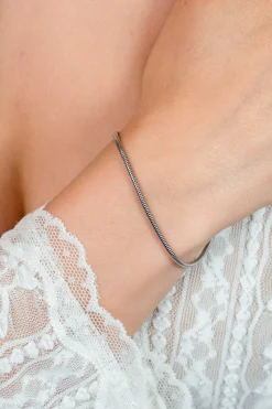 ZINZI zilveren ronde slangen armband (2mm breed) 17-21cm ZIA2849