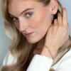 ZINZI zilveren vossenstaart armband 14K geel verguld 4mm breed ZIA1925G